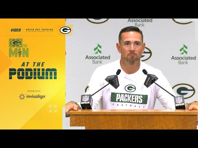 Matt LaFleur says Packers made 'a lot of critical mistakes'