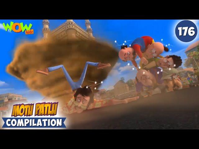 Twister Main Chaarminaar | Motu Patlu Season 13 Compilation 176 | Motu Patlu | Wow Kidz | #spot