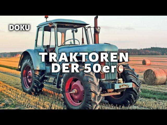 Traktoren der 50er (Geschichte Landwirtschaft Dokumentationen, Traktor Doku, Traktoren Videos)