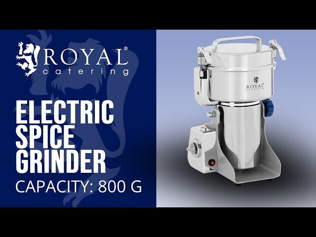 Electric Spice Grinder Royal Catering RCMZ-800 | Product presentation