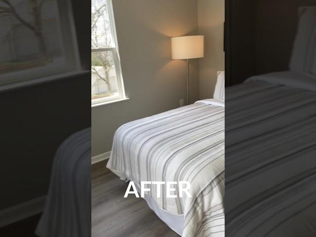 Before & After: Staging Work for a Bedroom