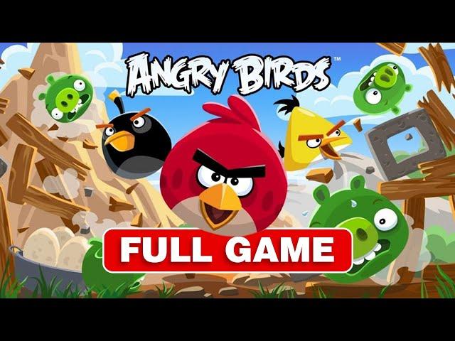 Angry Birds Classic (2009)  |  FULL GAME  |  All Levels Walkthrough  |  No Commentary Gameplay - PC