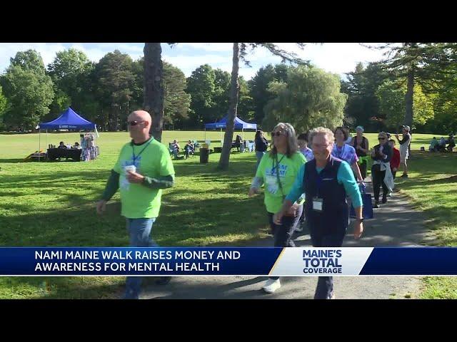 Mainers Walk for Mental Health Awareness in Augusta