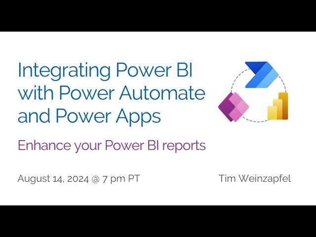 Integrating Power BI with Power Automate Power Apps