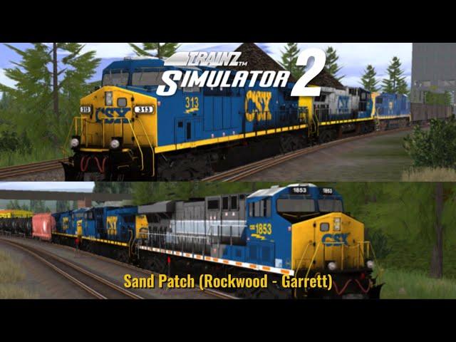 Trainz Simulator 2 - Sand Patch (Rockwood - Garrett) Route Review