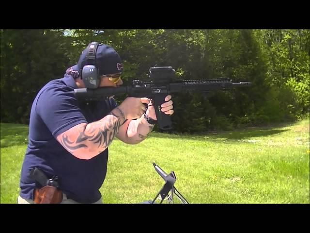 Lantac 5.56 Dragon muzzle brake Demo