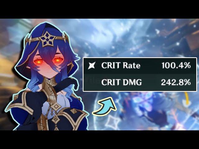 Layla, but Main DPS (100% CRIT Rate) | Genshin Impact