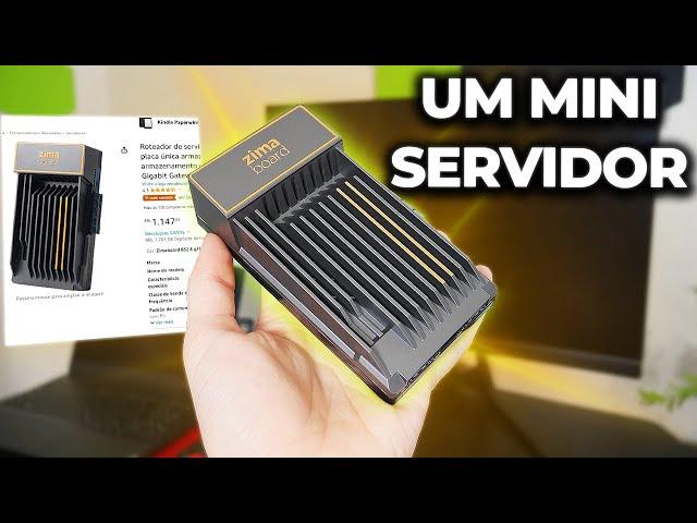 ESSE MINI PC É UM SERVIDOR CASEIRO POTENTE! FUNCIONA MESMO? NUNCA VI UM... ZIMABOARD 832