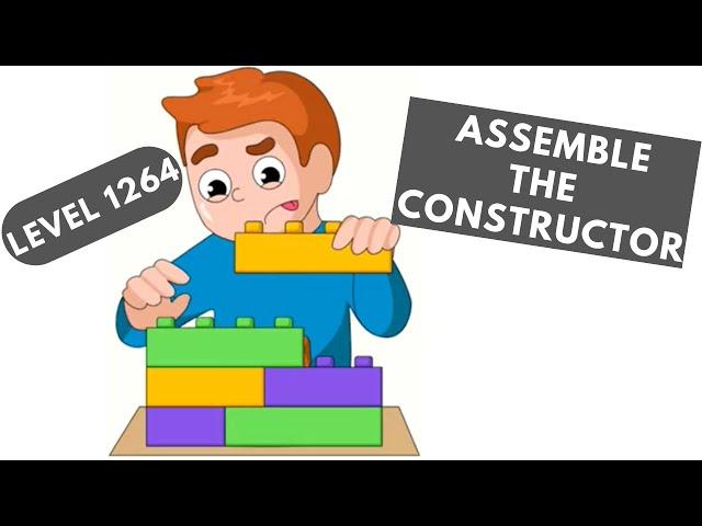 DOP 2 Level 1264 Walkthrough - "Assemble the constructor" #shorts