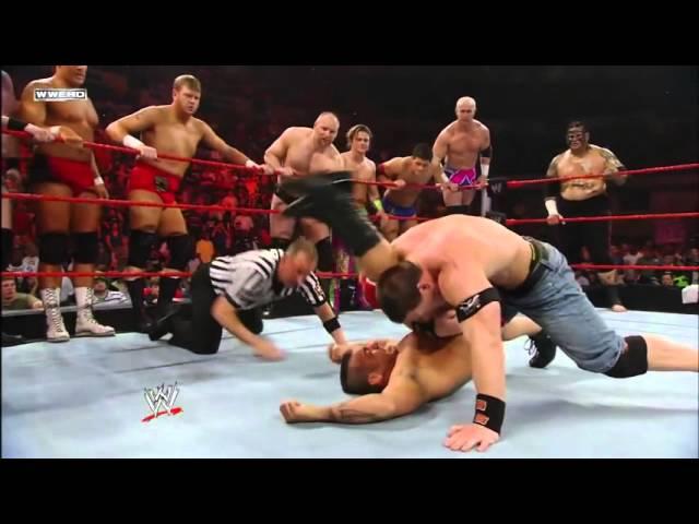 John Cena & Randy Orton vs. Raw Roster (Full Match): WWE Vintage Collection