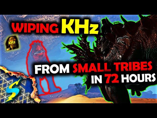 Ark Official Small Tribes | Wiping KHZ Off Small Tribes In 72 Hours | Part 1