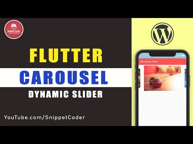 Flutter Carousel with WordPress Custom API