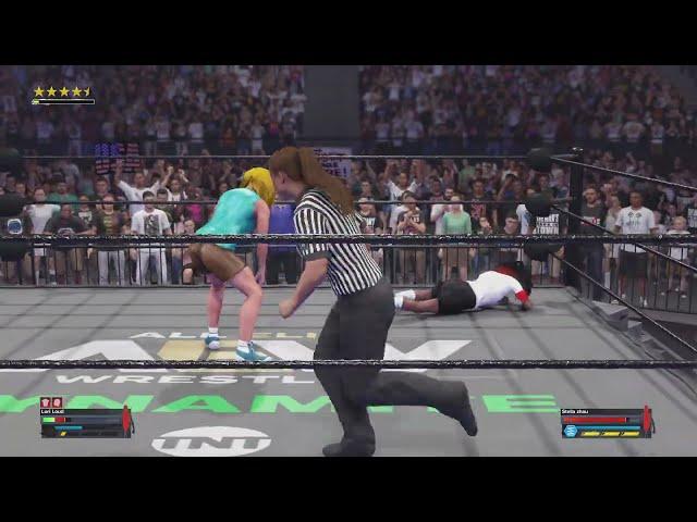 Lori Loud Vs Stella Zhau WWE 2K24