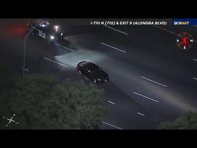 FULL CHASE: Carjacking suspects lead CHP on chase through LA