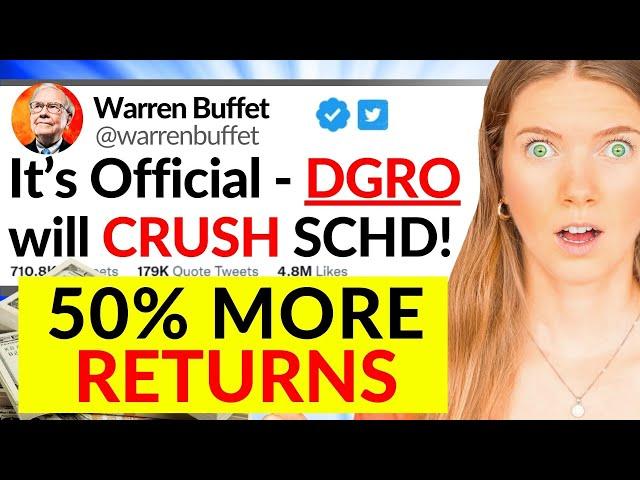 DGRO Dividend ETF will CRUSH SCHD - The SUPERIOR ETF for 2025 (+50%)