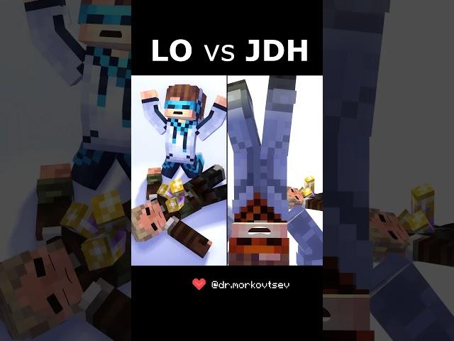 Альфред: *заражается* | Лололошка vs JDH #minecraft #майнкрафт #animation