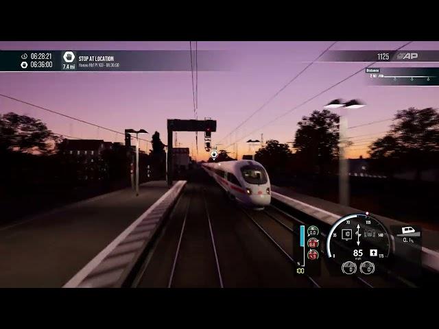 BR411 DB Frankfurt Fulda Timetable 2nd route, Train Sim World 5