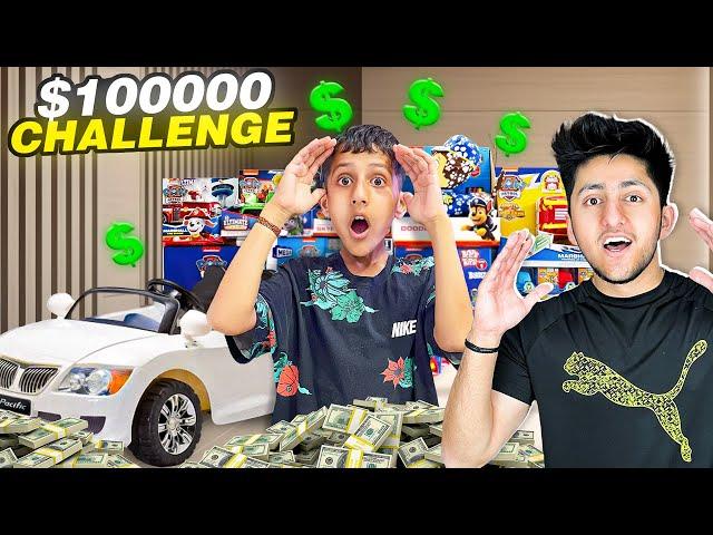 Amazon Shopping Challenge With No Credit Card Limit  Giving My Little Brother My Credit Card