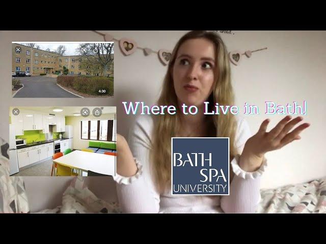 A Guide to Bath Spa University Halls - Where is the best place to live in Bath?!