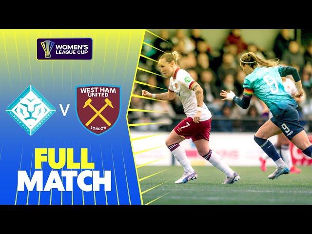 Full Match: London City Lionesses v West Ham United | Women's League 2024-25