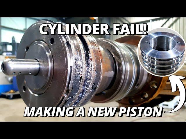 Repair FAILED Hydraulic Cylinder | Part 2 | Making a New Piston