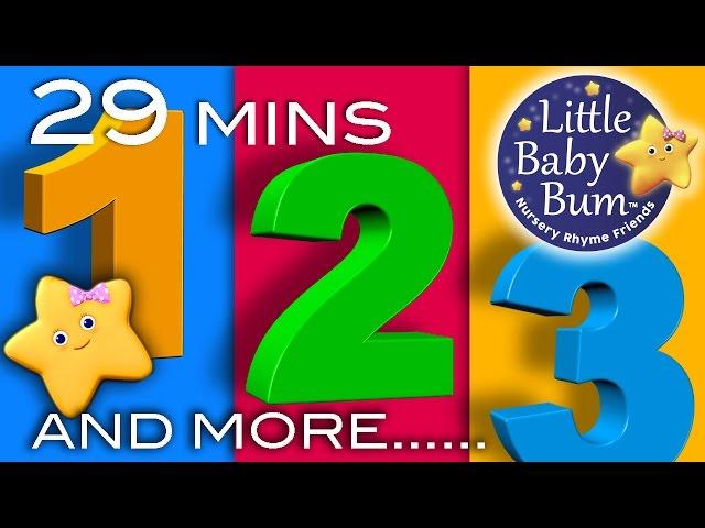 Numbers Songs | And More! | 29 Minutes Collection of Learning 123s Videos from LittleBabyBum!