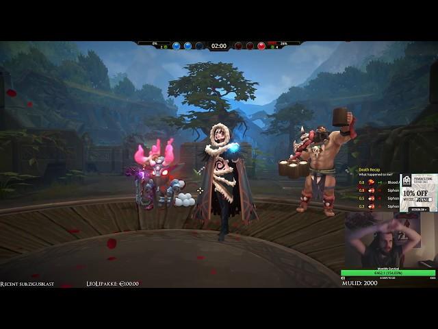 Battlerite - HIGH LEVEL BAKKO Gameplay (Tournament level)