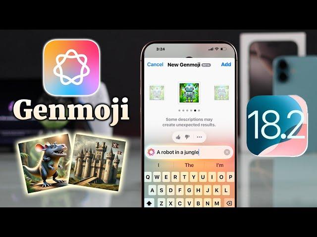 Create Awesome Genmoji on iPhone [iOS 18]