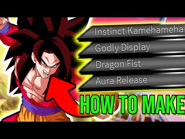 I AM SUPER SAIYAN 4 GOKU! How To Make Costom Clothes for CaC! | Roblox: Anime Cross 2 (CaC Creation)