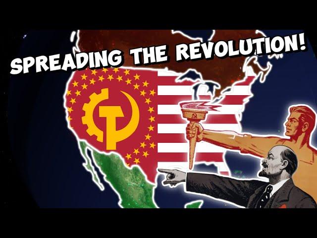 Communist USA Spreads the Revolution in Rise of Nations