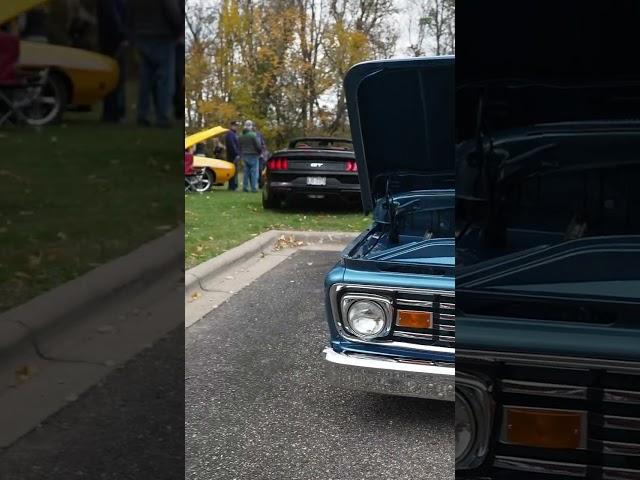 1963 Ford Unibody Pickup Truck at the Rush River Brewery Fall Car Show