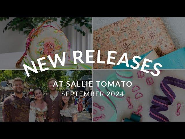 September 2024 New Releases at Sallie Tomato!