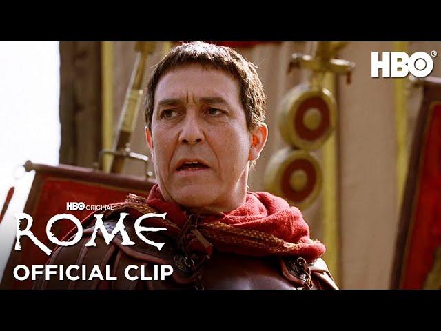 Julius Caesar Rallies His Men To Fight | Rome | HBO