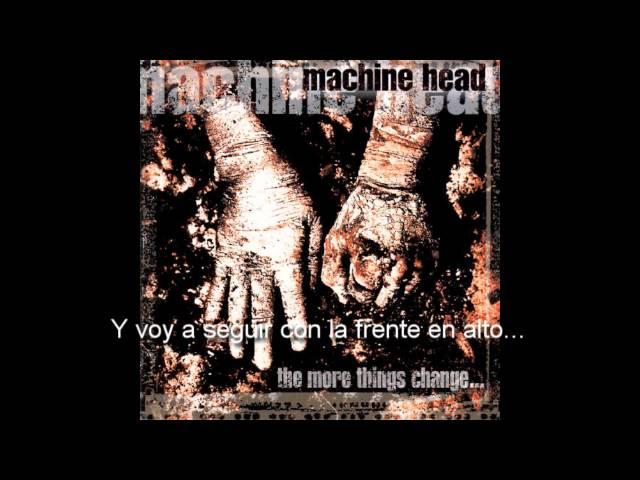 Machine Head - Ten ton hammer (Subtitulado al español)