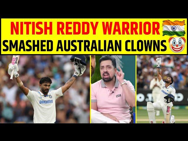 NITISH KUMAR REDDY HAS SMASHED THE AUSTRALIAN CLOWNS, INDIA VS AUSTRALIA 4TH TEST DAY 3