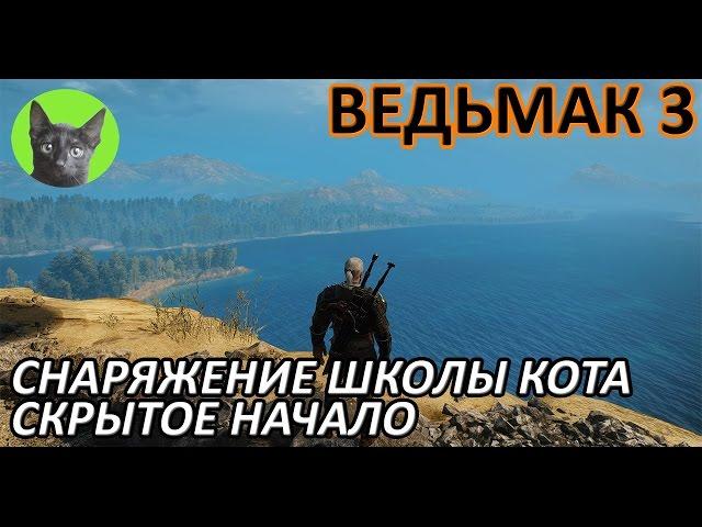 Ведьмак 3 - Скрытое начало квеста - Снаряжение Школы Кота