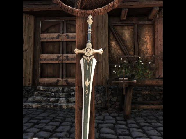 Elisa's Faith Greatsword #shorts #skyrim #modding