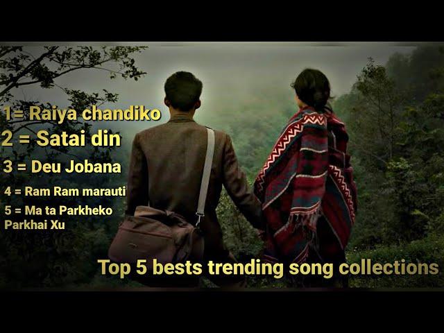 Top 5 bests trending song collection #nepalisong #nepalisongscollection @nepalieditz0