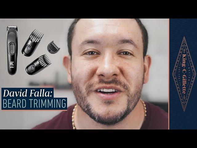 How to Trim and Style Your Beard (feat. David Falla) | Gillette Barber Council