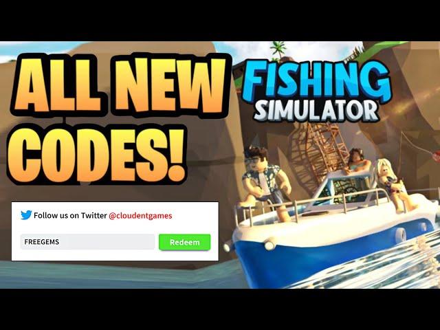 *NEW* ALL WORKING CODES FOR FISHING SIMULATOR IN 2024! ROBLOX FISHING SIMULATOR CODES