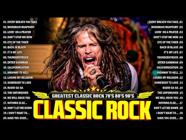 Queen, ACDC, Bon Jovi, Metallica, Nirvana, Scorpions   Classic Rock Songs 70s 80s 90s Full Album