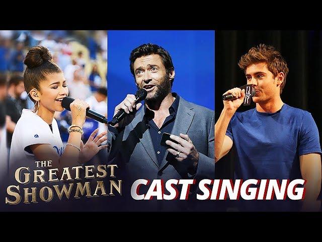 The Greatest Showman Cast REAL Singing Voice