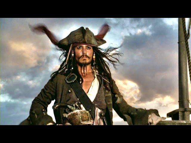 Captain Jack Sparrow - Legendary first appearance intro scene (Pirates Of The Caribbean) Full HD