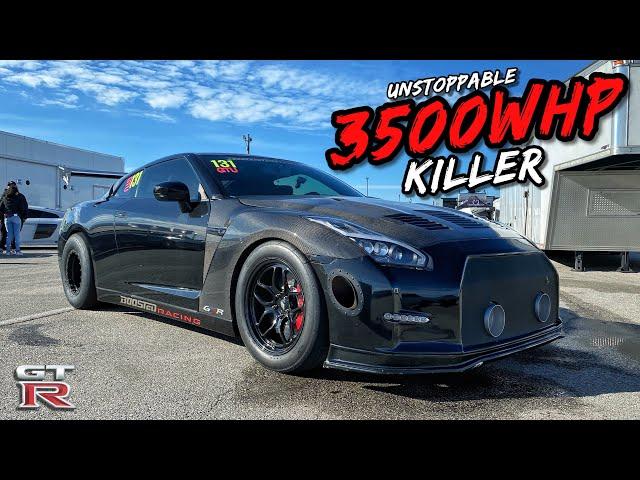 THIS 3500WHP NISSAN GTR IS SHOCKING.. FASTEST EVER STREET GTR?