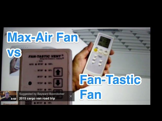 Discussing the Maxx-Air Fan