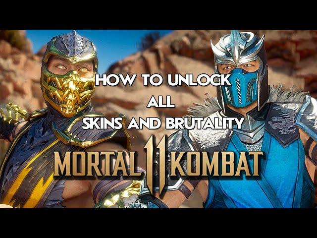 Unlocker MK11 : How to unlock - all skins, brutality etc in Mortal Kombat 11