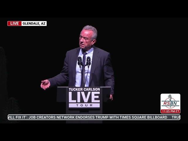 FULL SPEECH: Robert F. Kennedy Jr. Delivers Remarks in Glendale, AZ