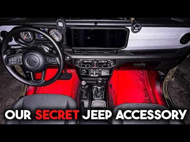 BEST Interior Floor Lights Jeep Wrangler & Jeep Gladiator