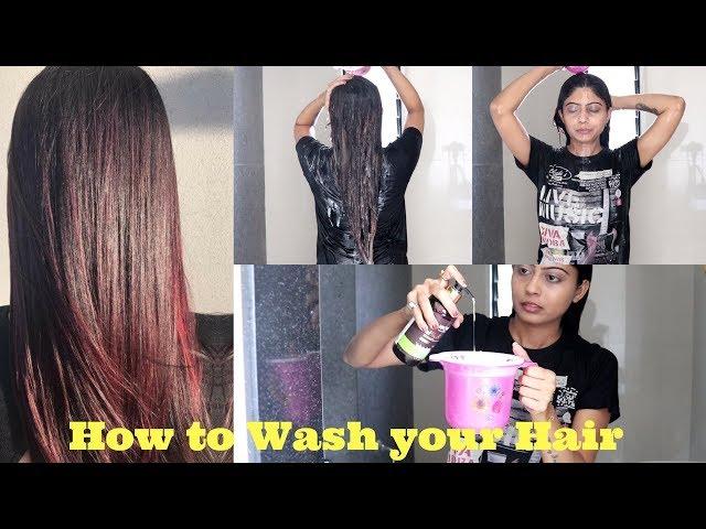 How To Wash Your Hair Correctly and Stop Hair Fall | In Hindi | Rinkal Soni