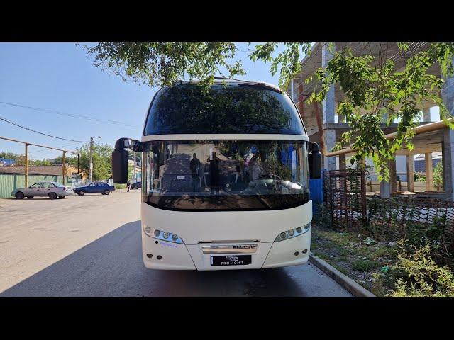 Neoplan CityLiner Крутому автобусу крутой свет. Установка двухчиповых линз Aozoom Truck Trailer 24v